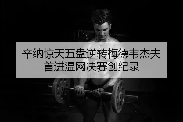 辛纳惊天五盘逆转梅德韦杰夫 首进温网决赛创纪录